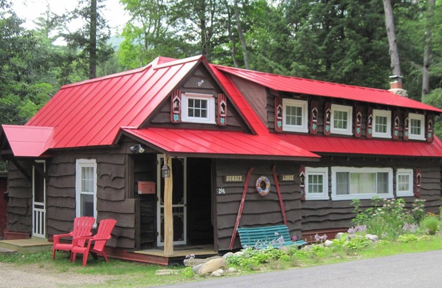 Fairy-tale Cabine dans les montagnes Blanches, charme historique "Dundee Lodge" - Capacité 5-6