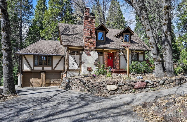 Enchanting Tudor Home Set In Tall Forest