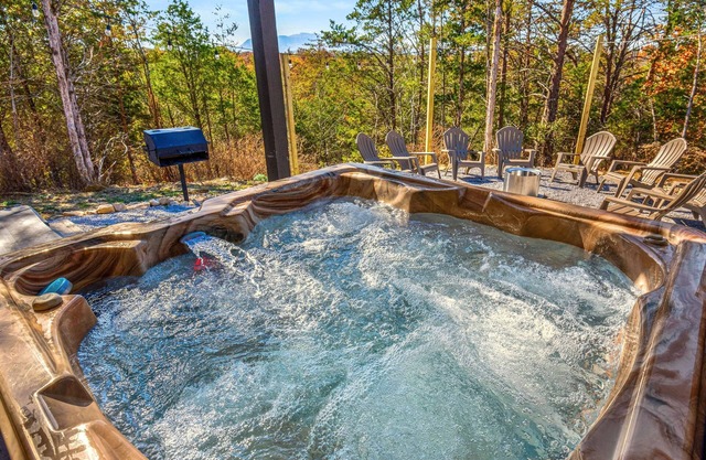 Cozy 3BR Cabin w/ Hot Tub, Fire Pit & Outdoor Fun