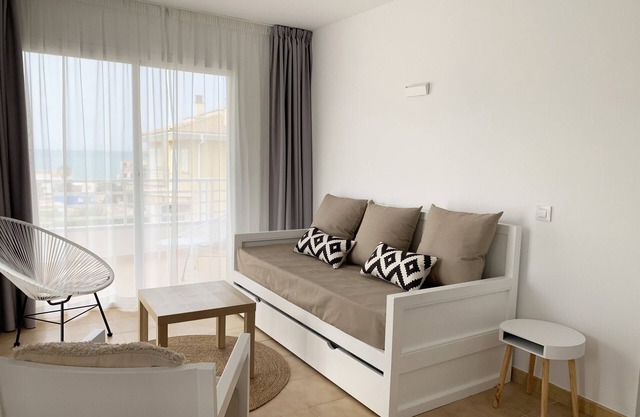 Appartements familiers très proches de la mer.
