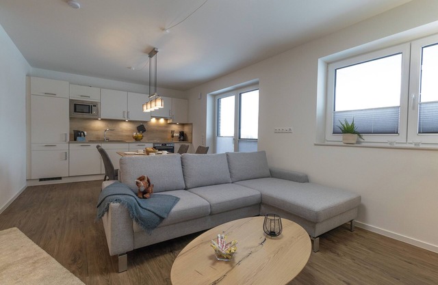 Familienfreundliche Wohnung mit Sauna und Garten