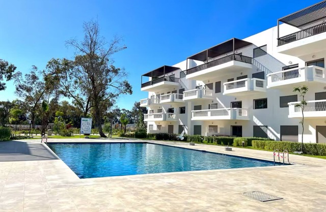Family apartment with private garden, swimming pool and close to the beach - Cabo Negro