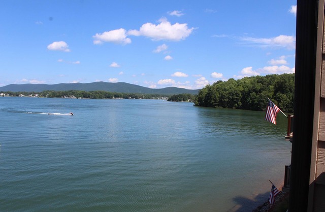 Pour toute la famille, Condo au bord du lac sur une partie sud tranquille du lac Smith Mtn