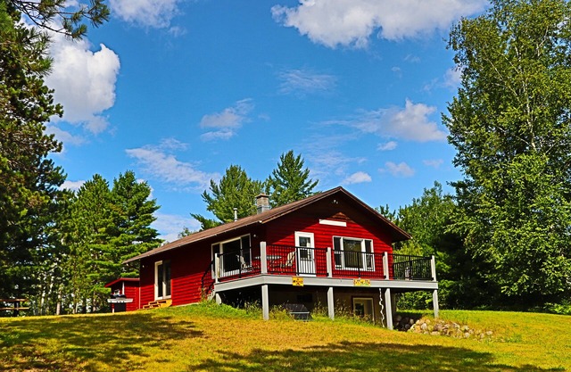 FAMILLE LAKESIDE LODGE LAC PRIVÉ ET acerage PÊCHE CHASSE ET NATURE RANDONNEE