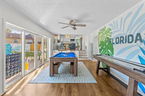 Family Oasis - Pool Hot Tub Games & Near Beach