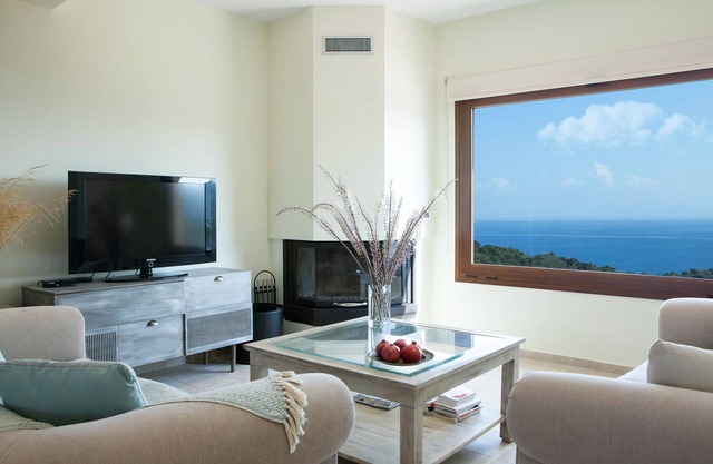 Maison de vacances familiale avec vue au coeur de Mani!