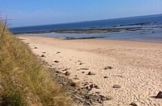 Fantastique Maison familiale avec vue inégalées du Château de Bamburgh et l'île Saint-