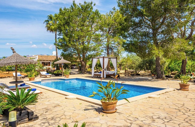 Villa fantastique Finca Son Mulet avec piscine, climatisation, jardin, terrasse et Wi-Fi ; parking disponible