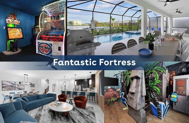 Fantastic Fortress | Huge estate w/ grand amenities - near biggest theme parks