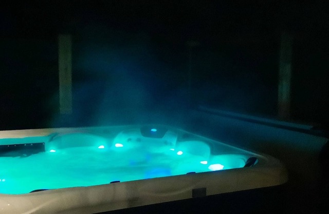 Maison de vacances avec bain moussant