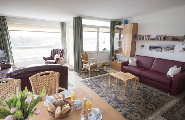 FB 06.01- Sea view vacation apartment for up to 4 people with swimming pool and sauna