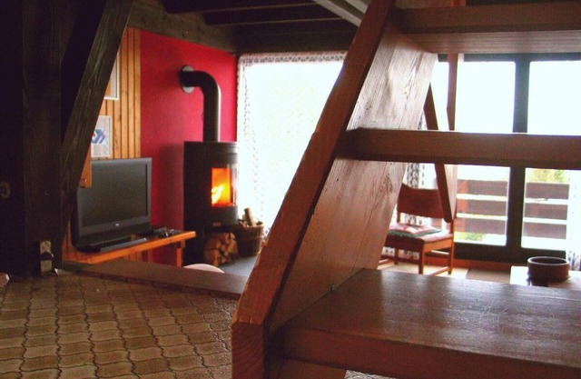 Maison de vacances sur trois niveaux avec 2 niveaux de couchage et un balcon