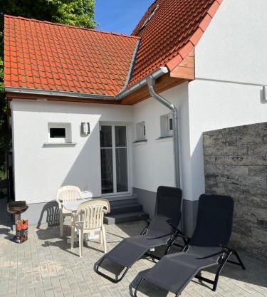Ferienhaus Constanze Mücheln am Geiseltalsee Maisonette Appartement für 2 Personen, Freisitz, Garage