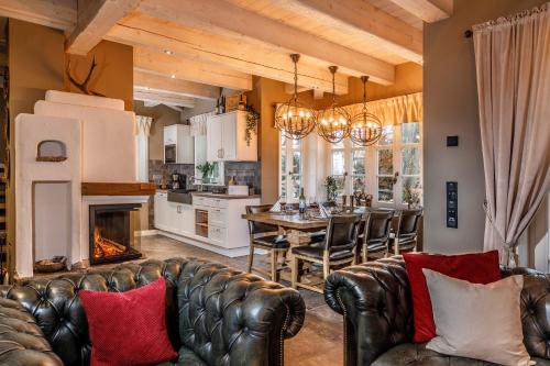 Ferienhaus Ilsenburg, luxuriöse Landhäuser mit Sauna und Kamin, mitten im Harz