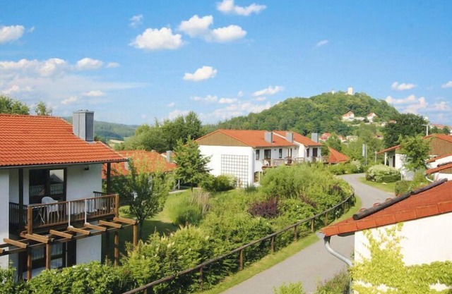 Maison de vacances à Falkenstein avec balcon ou terrasse