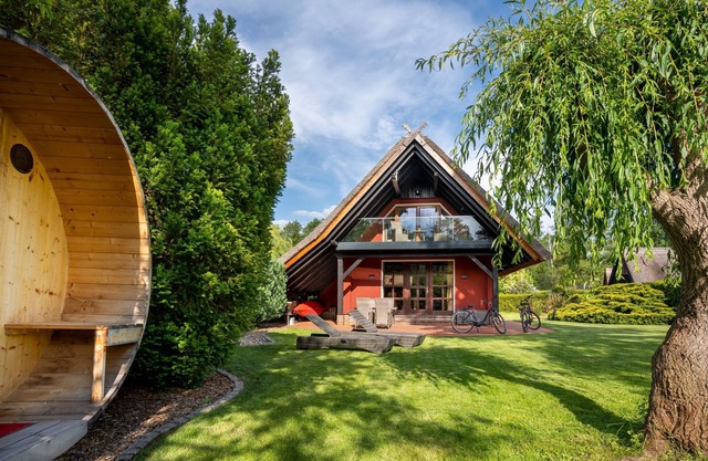 Ferienhaus Kauperinsel - Holiday home Kauperinsel, 2 bedrooms, living room/kitchen, shower/WC, terrace