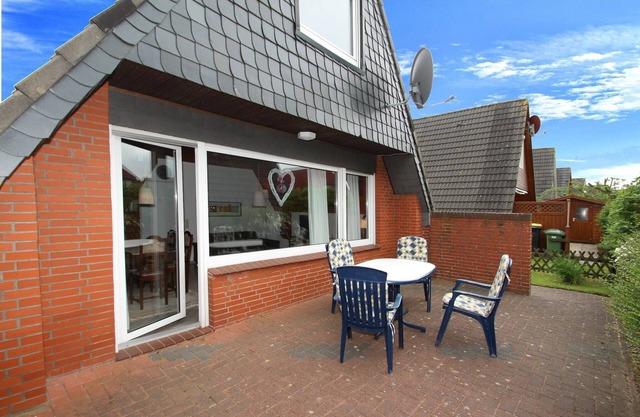 Maison de vacances Toms Hutte avec terrasse א Dornum