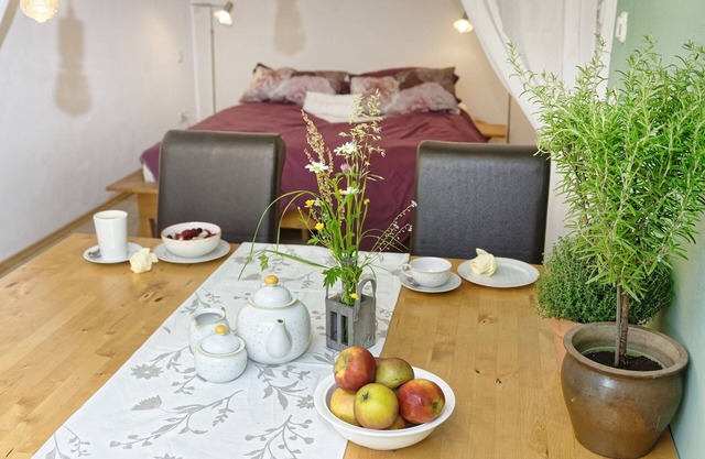 Ferienwohnung 60 qm mit Terrasse und Wohn-schlafraum