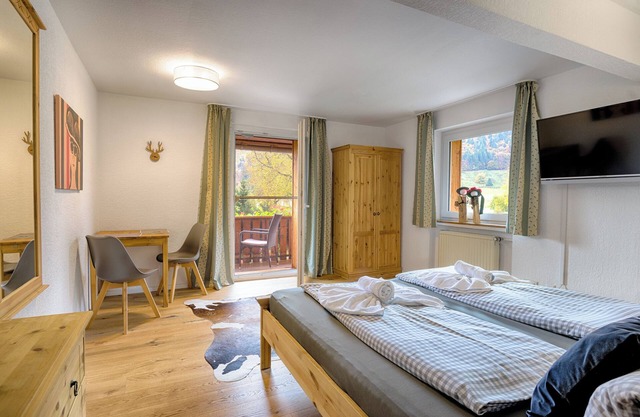 Ferienwohnung 9 Spiesshorn, 32qm, 1 Wohn- / Schlafzimmer, max. 2 Personen