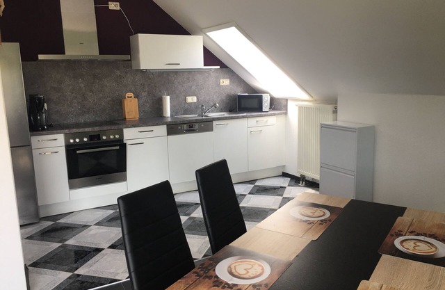 Appartement avec balcon à la lisière de la forêt
