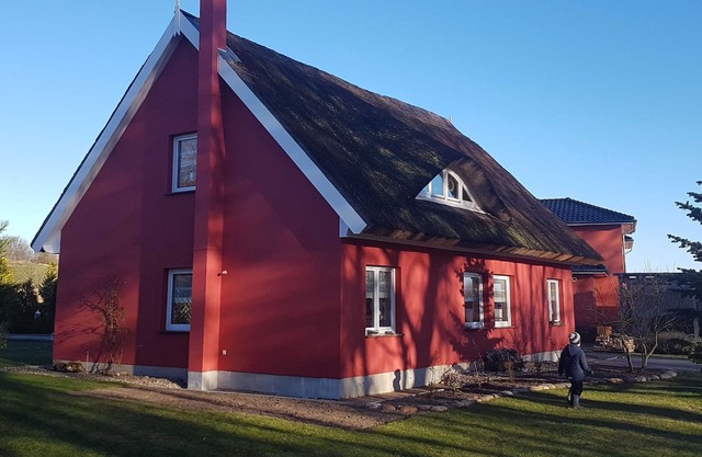 FH avec toit de chaume, sauna, vue sur le lac, piscine - FH