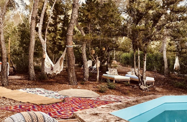 FINCA avec PISCINE PRIVÉE pour 8/9 personnes à FORMENTERA proche plage MIGJORN