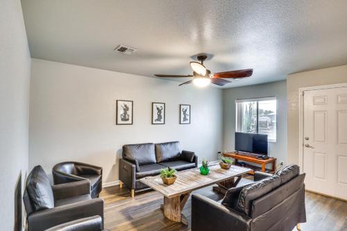 Fire Pit and Covered Patio Bullhead City Escape!