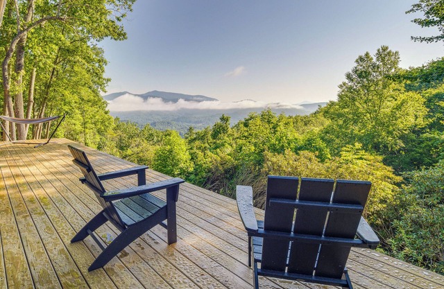 Fire Pit & Views: Pet-Friendly Spruce Pine Studio