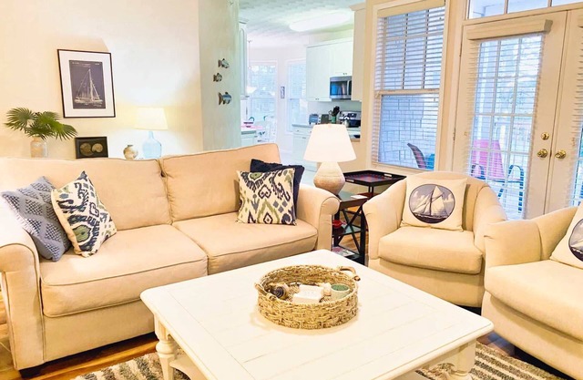 Fireplace, Bikes, Community Pool | Bay Bliss