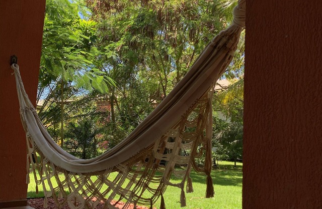 First floor apartment, garden view, peace and quiet for you in Praia do Forte