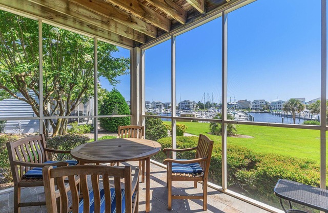 First Floor Dog Friendly Marina Condo with Access to the St James Beach Club & Pool on Oak Island