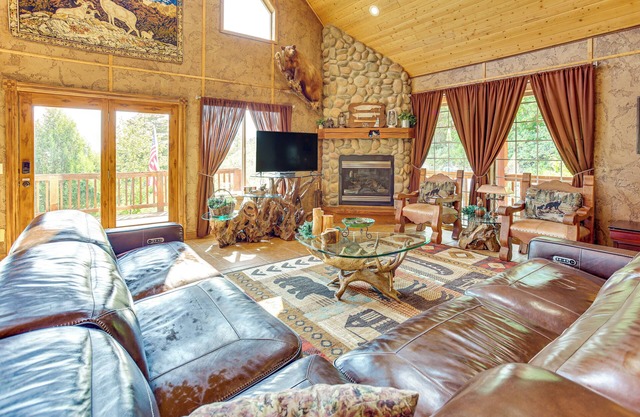Spacious Fish Haven Cabin w/ Game Room + Deck!