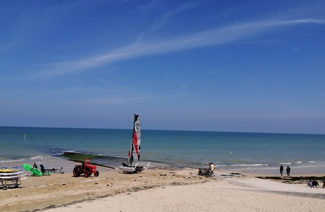Maison de pêcheur face à la mer, 4 à 5 personnes, restaurants et activités à 50m