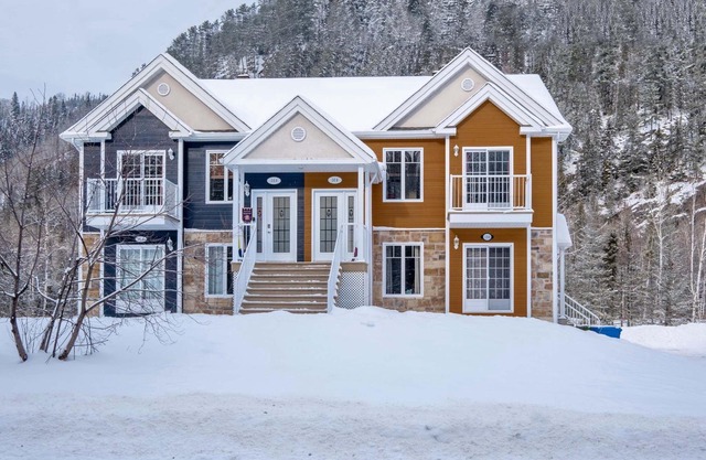 Fjord du Saguenay, condo Mont Édouard Chez la Belle Rose