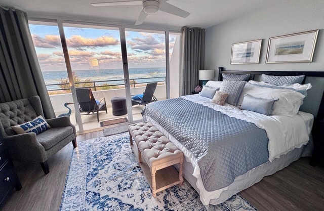 Flagler Beach Oceanfront- Upscale Living and Coastal Relaxation Meet At The Sea