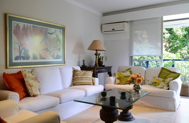 Appartement avec piscine, vue Corcovado, parking et services