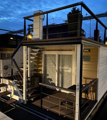 Floating House Blue Moon