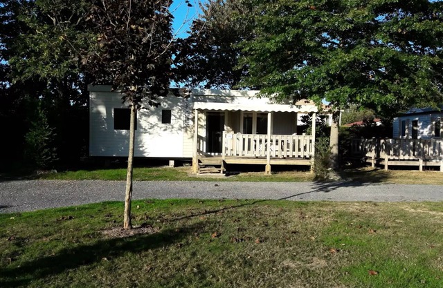 Mobil home Confort 34m² - 3 chambres + terrasse semi-couverte 9m² 6 personnes