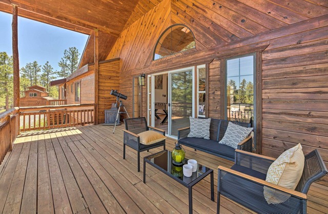 NEW! Forest Hideaway on 1 Acre w/ Panoramic Views!