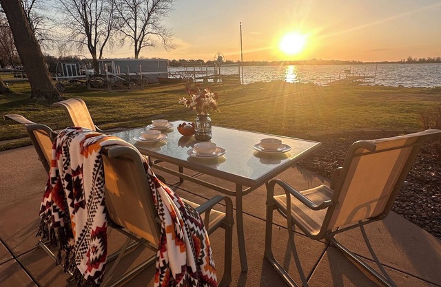Lakeside Retreat with Private Dock &Fireplace