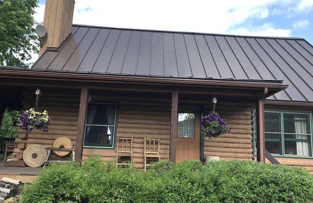 Cabane En Bois Rond 4 Chambres - Jay Peak - Vues - Privé - Cheminée -