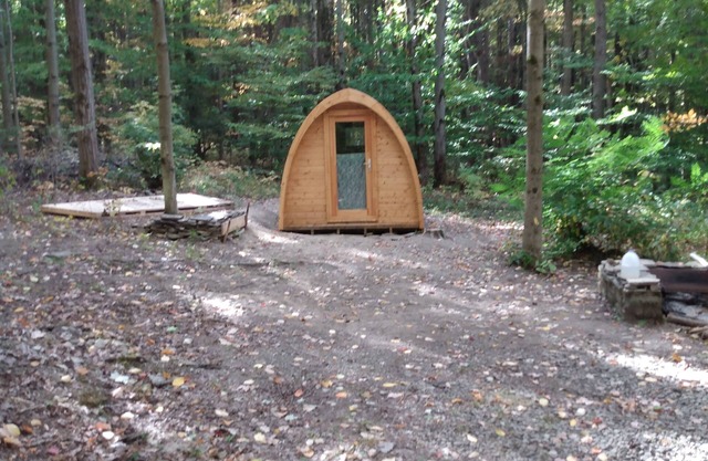 Fox's Den Camping Pod at Camp Earth Connection