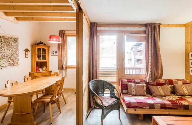 Apartamento La Plagne Montchavin Les Coches, 1 dormitorio, 6 personas