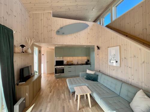 Fresh hytte ved Borestranden med to soverom og hems