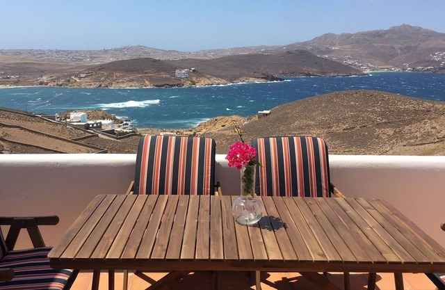Ftelia Panoramic Sea View Villa Aias