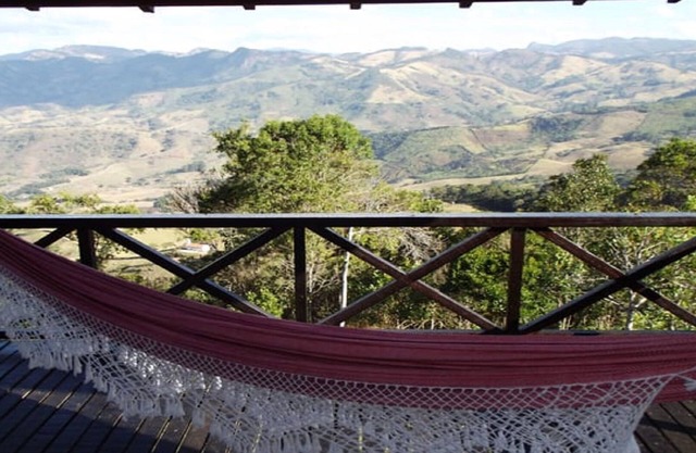 Vue complète de Mantiqueira (chalet 3)