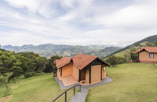 Vue complète de Mantiqueira (chalet 2)