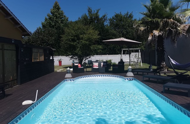 Maison de vacances entièrement équipée avec piscine privée à 10min de l'ocean