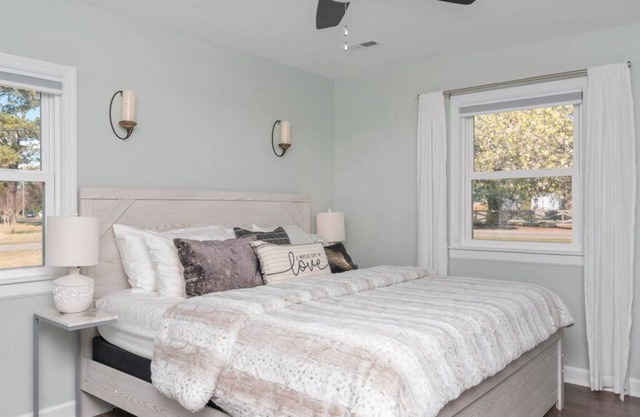 Fully renovated, family friendly 4 bedroom home with huge deck!