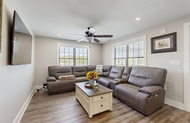 Fully renovated ranch home with large patio and firepit